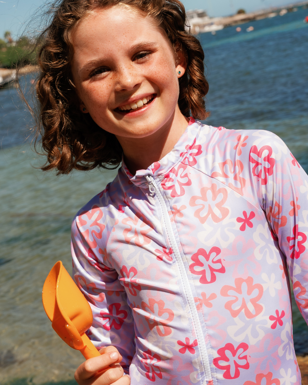 مايوه بناتي  الورود الرائعه