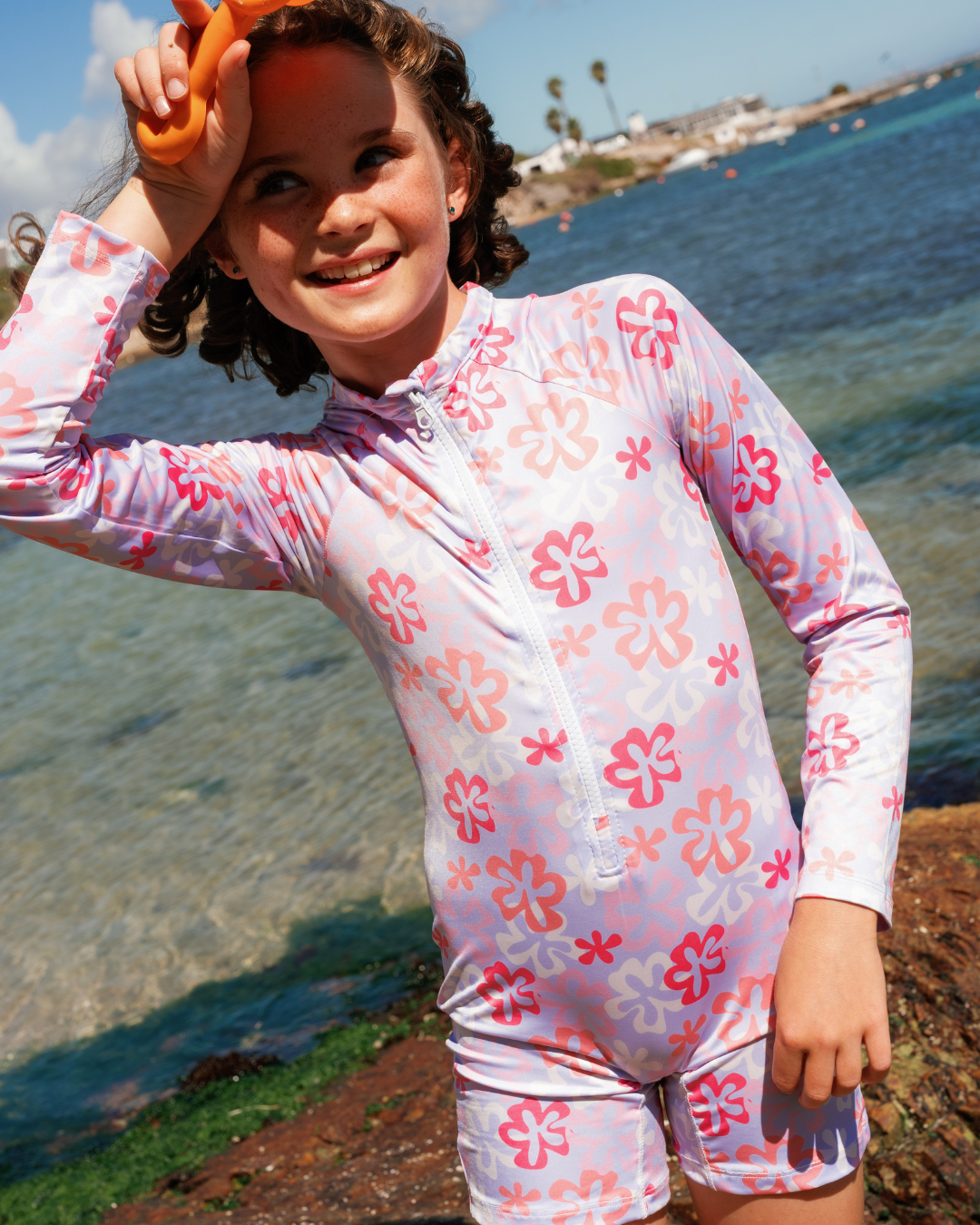 مايوه بناتي  الورود الرائعه