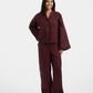 Chic Women's Linen Set with Buttons