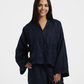 Chic Women's Linen Set with Buttons