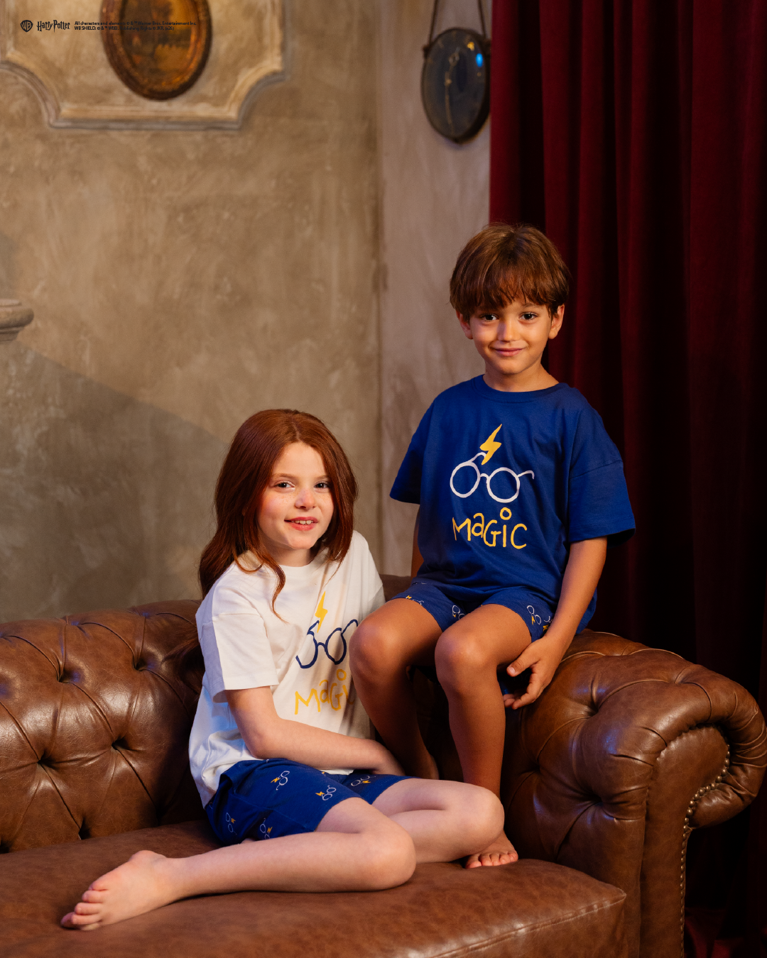 Harry Potter Boys Shorts Pajama