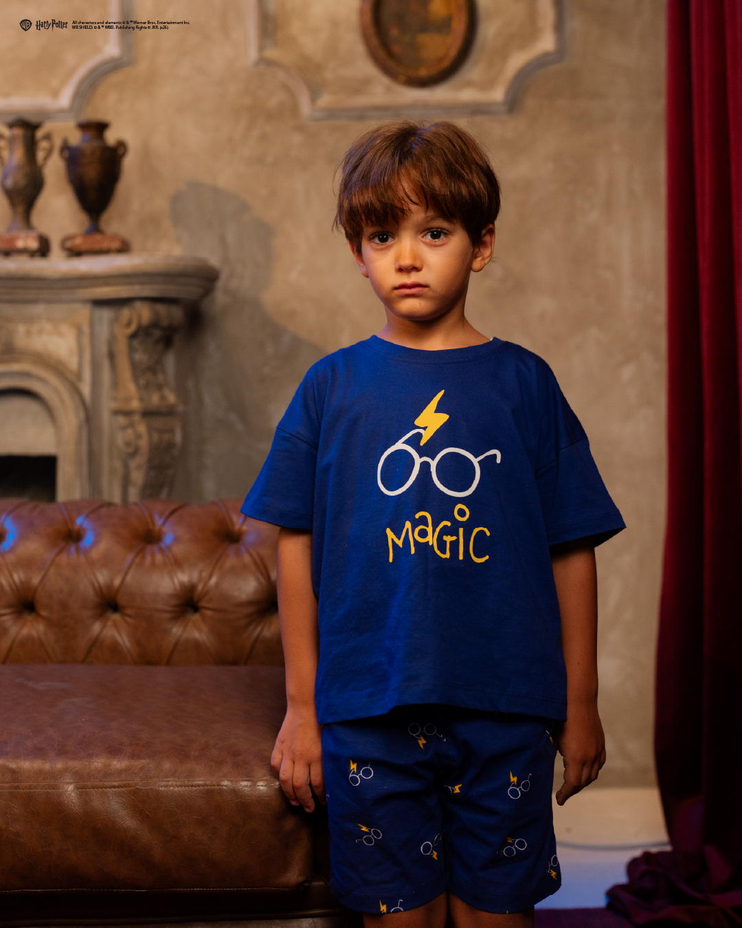 Harry Potter Boys Shorts Pajama