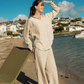Women's Shirt in Linen Fabric