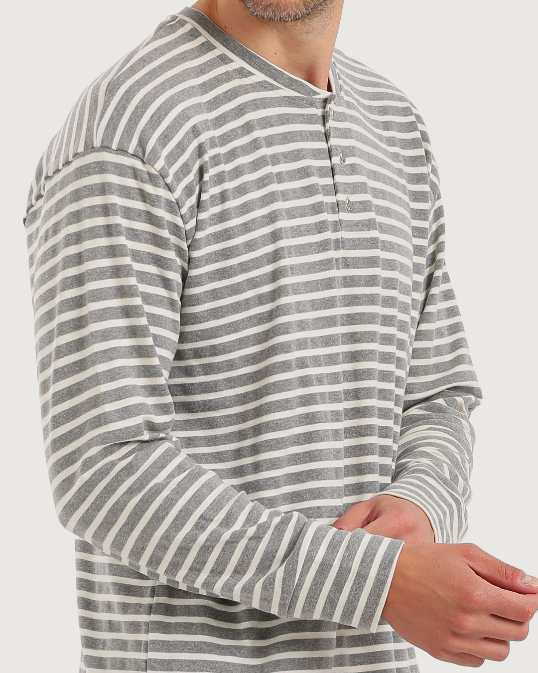 Relax in Style Men Striped Pajama