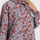 Printed Viscose Abaya 12