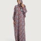Printed Viscose Abaya 12