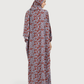 Printed Viscose Abaya 12