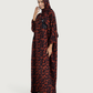 Printed Viscose Abaya 12