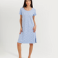 Women's Printed Short Nightshirt