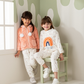 Rainbow Girls' Pajamas Long Sleeve Jacket