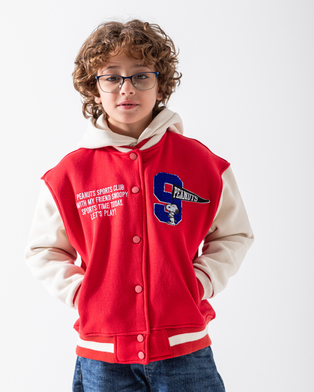 Peaunts سويت تيشرت بيسبول