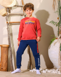 scout بيجامه اولادي وسط
