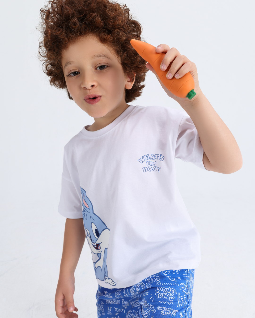 Baby Bugs Bunny Boys Shorts Pajama