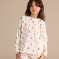 Winter Pink Trees Girls Pajama