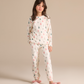 Winter Pink Trees Girls Pajama