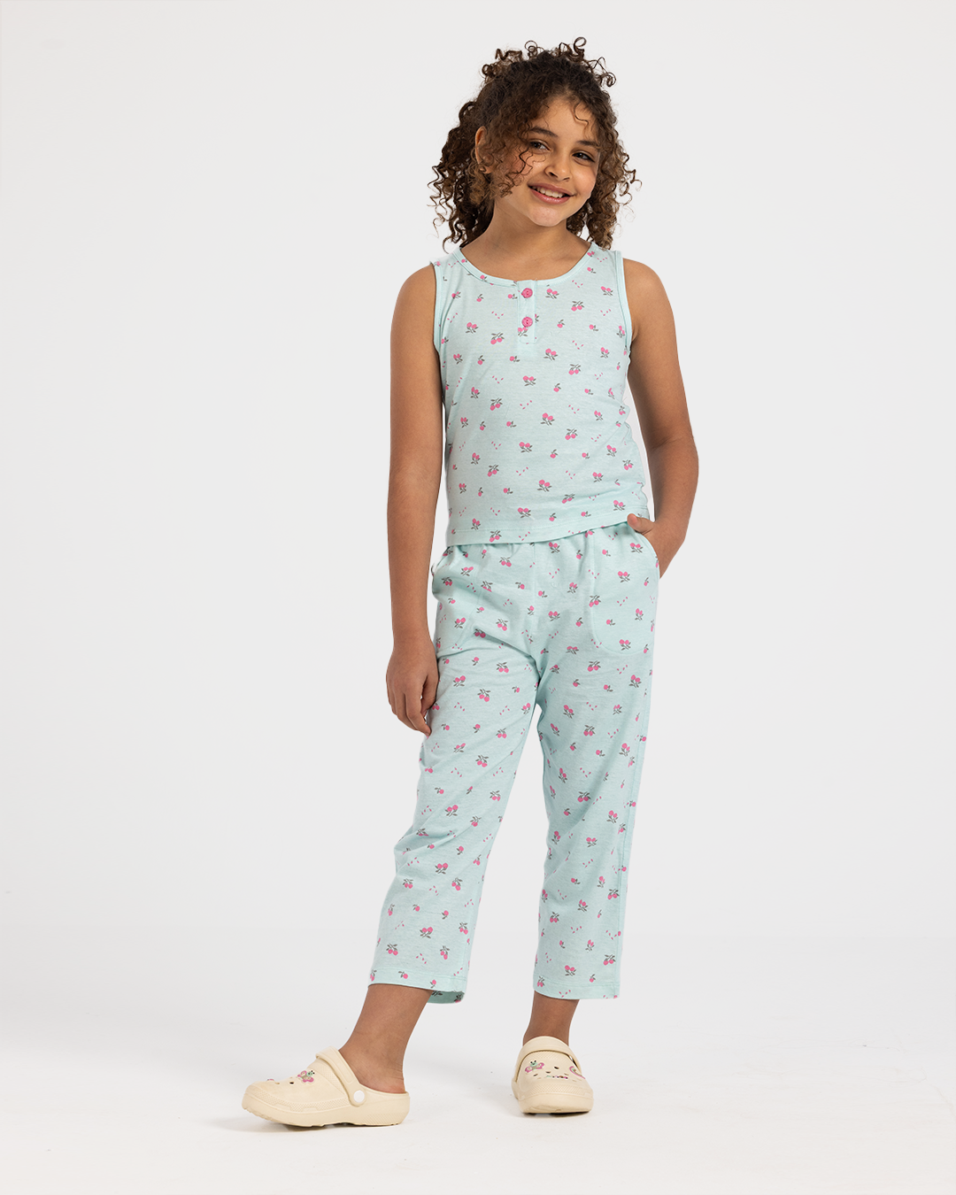 Fruity Girl Pajama in Blooming Colors