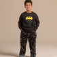 Batman crew-neck pajamas with printed pants