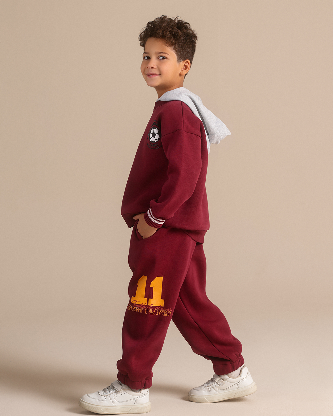Football tracksuit with Best Player print