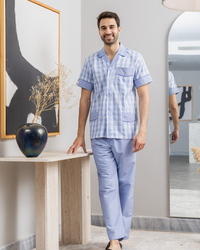 بيجامه سلاحي ياقه رجالي