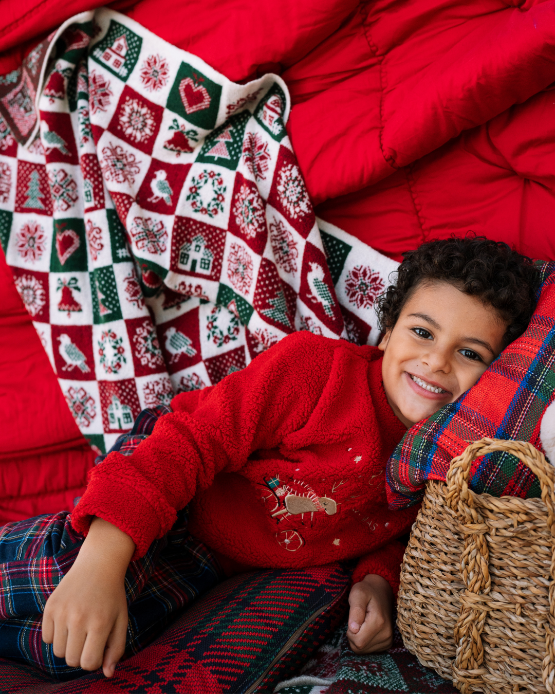 بيجاما بنطلون أجواء الكريسماس