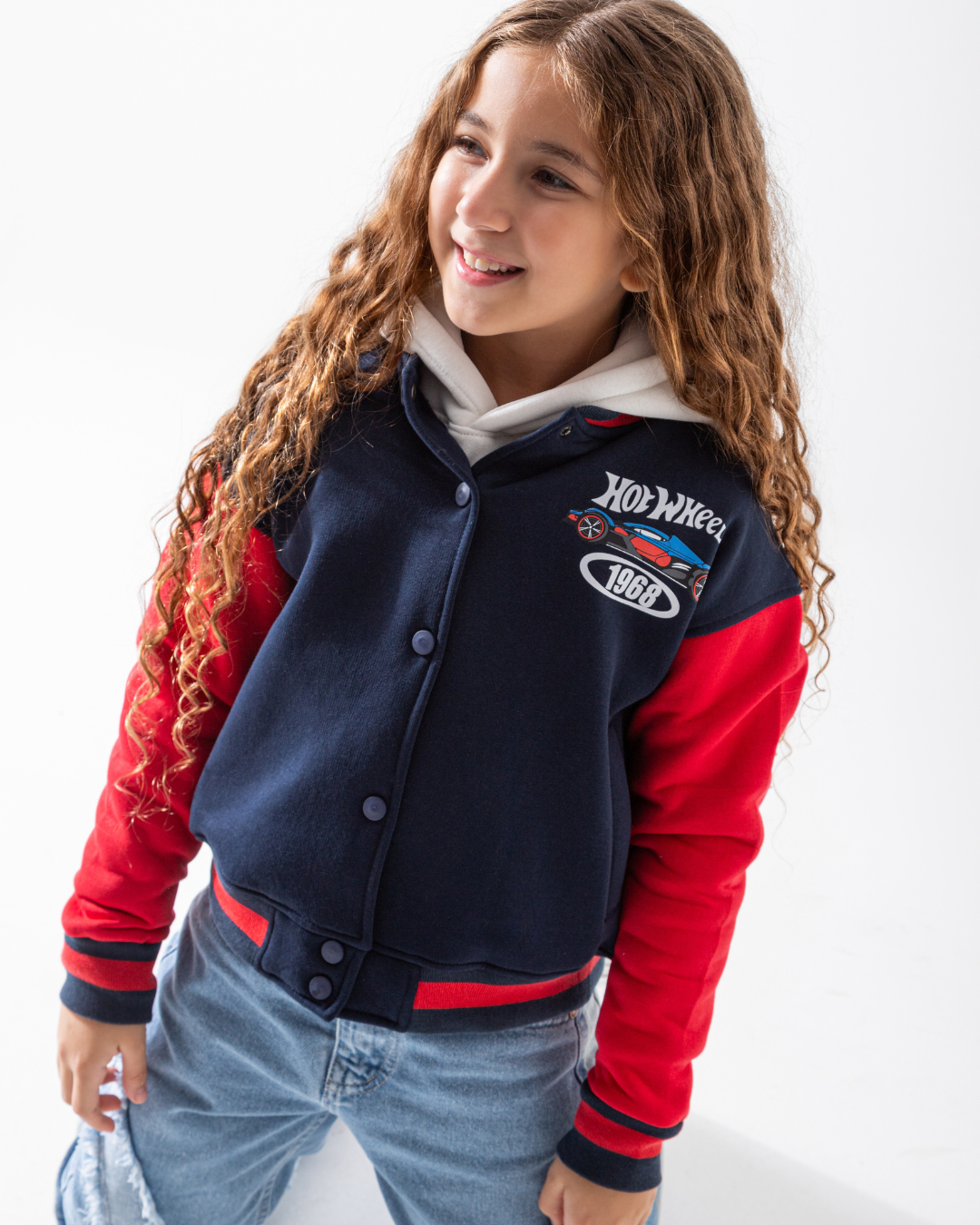 Hot Wheels سويت تيشرت بيسبول