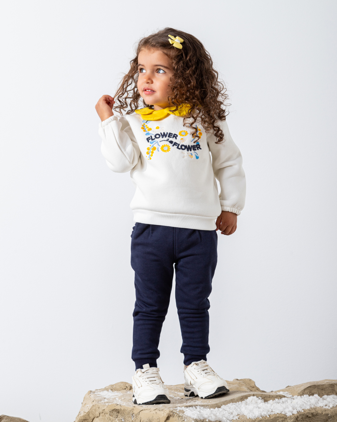 flower flower بيجامه بناتي تطريز