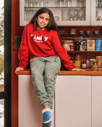 Family بيجاما بناتي أطفال