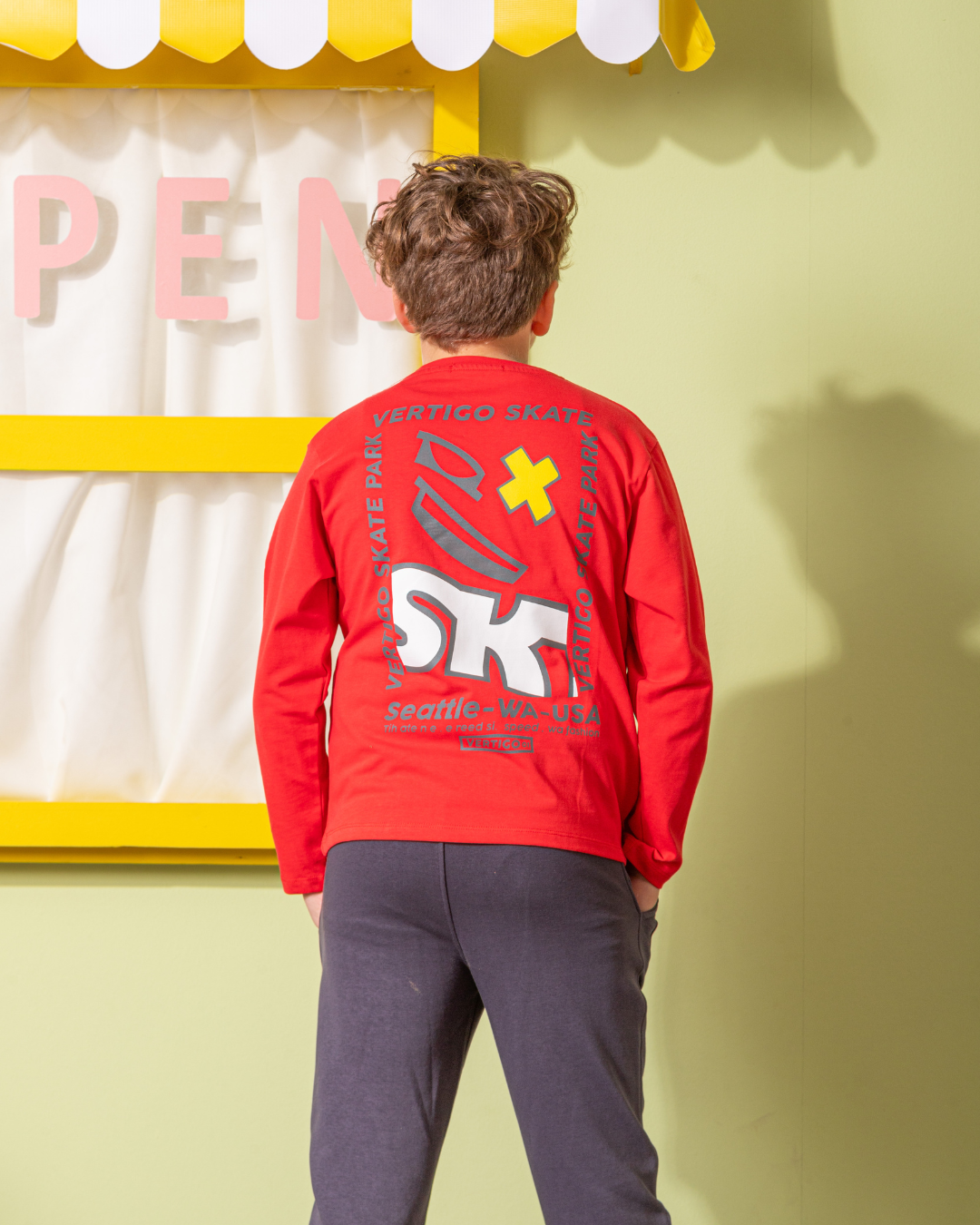 Vertigo Skate بيجامة اولادي محير