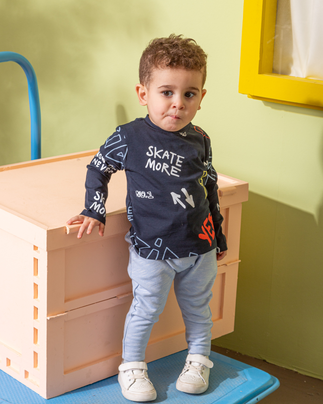 Skate More Yeah بيجامه اولادي بيبي