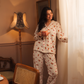 Teddy cute Classic women pajama