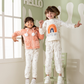 Rainbow Girls' Pajamas Long Sleeve Jacket
