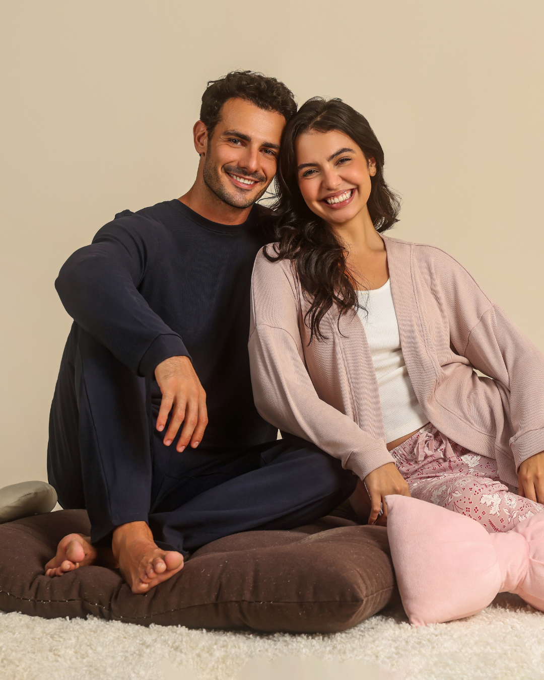 Long-Sleeve Crewneck Lounge Set