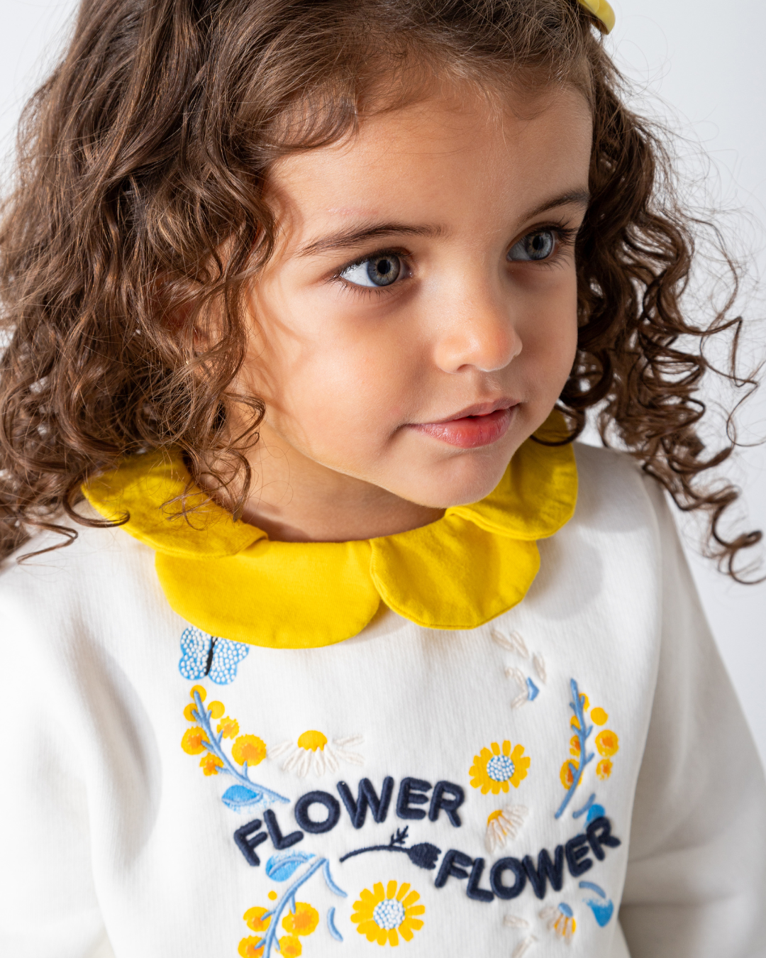 flower flower بيجامه بناتي تطريز