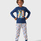 Bluey Family Children's pajamas for boys, long sleeves, 100% cotton * Printed pants, 100% cotton