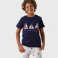 Sailing season My boys' half sleeve pajamas