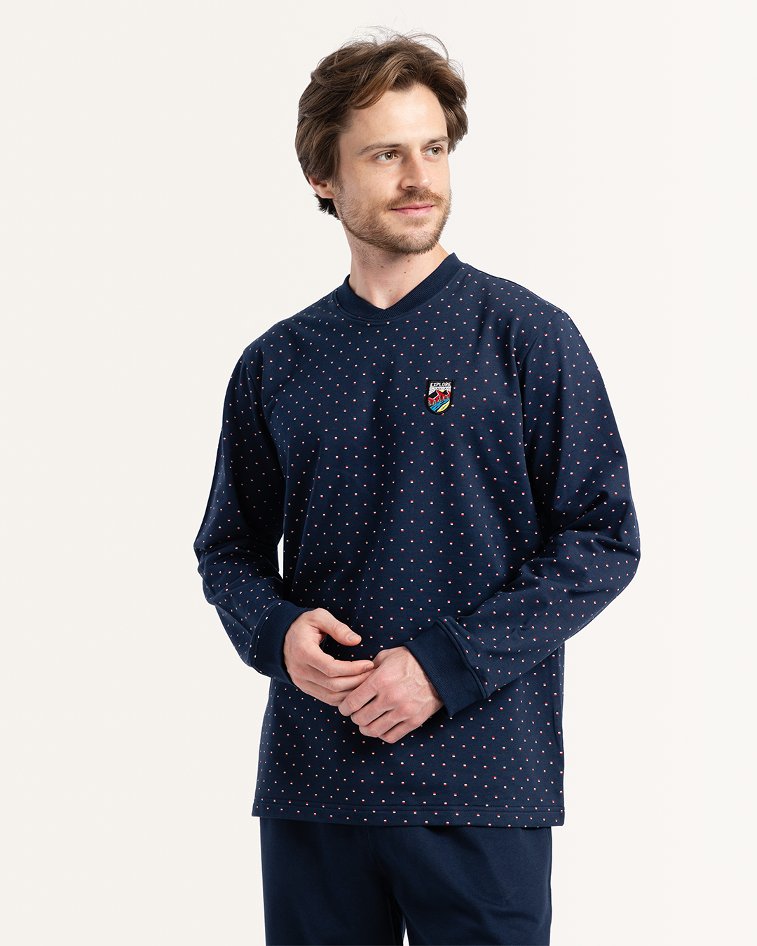 بيجاما كُم طويل و بنطلون المستكشف