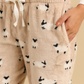 Funny Sheep Women Pant in Beige