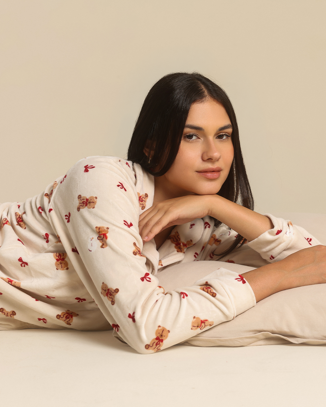 Teddy cute Classic women pajama