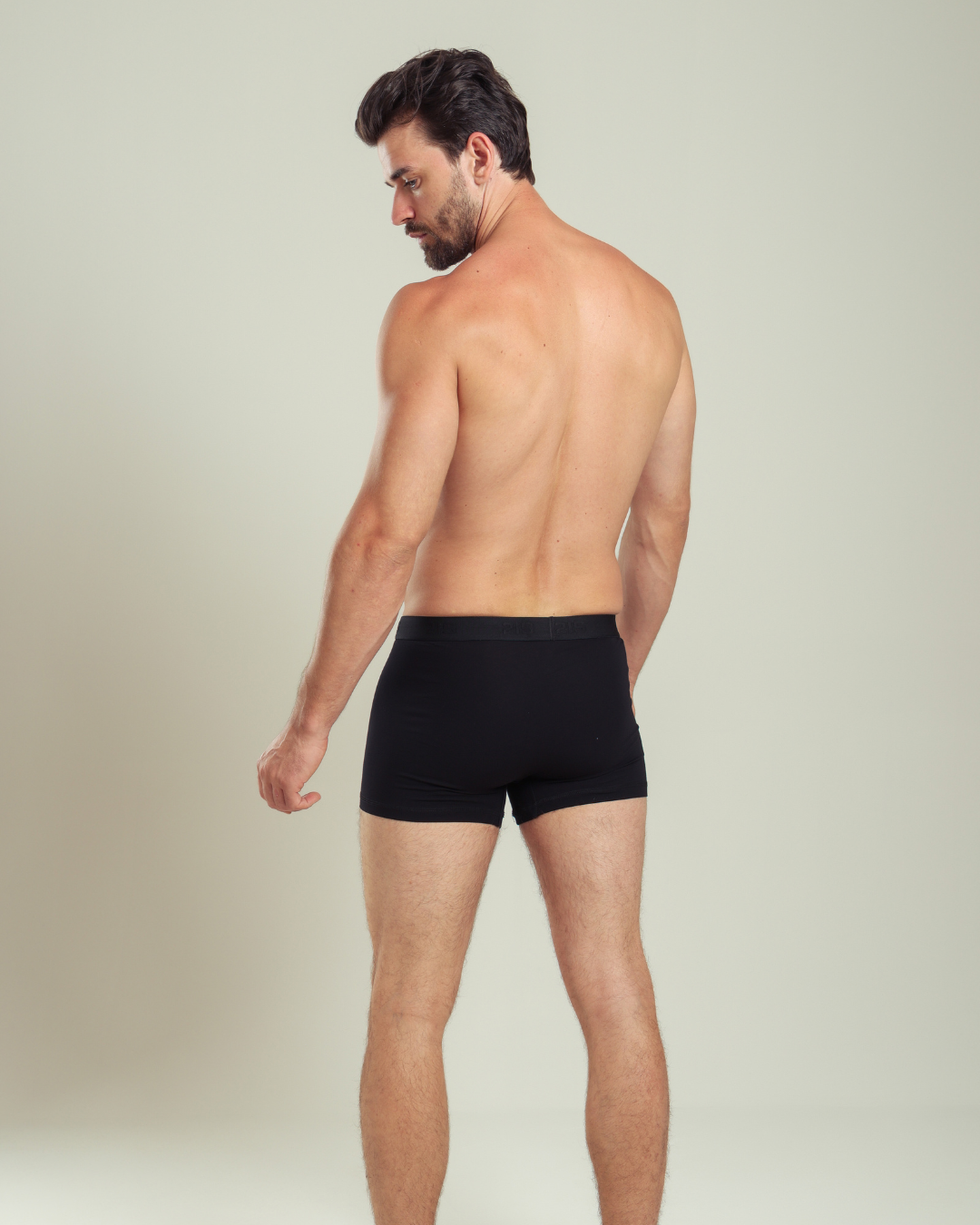 بوكسر رجالي سادة الوان