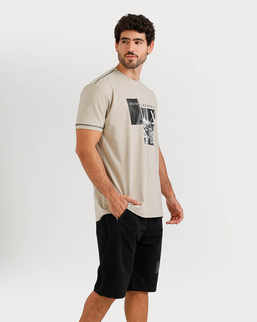Survêtement for hommes, demi-manches, pantaloons