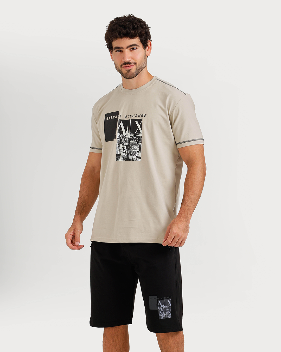 Survêtement for hommes, demi-manches, pantaloons
