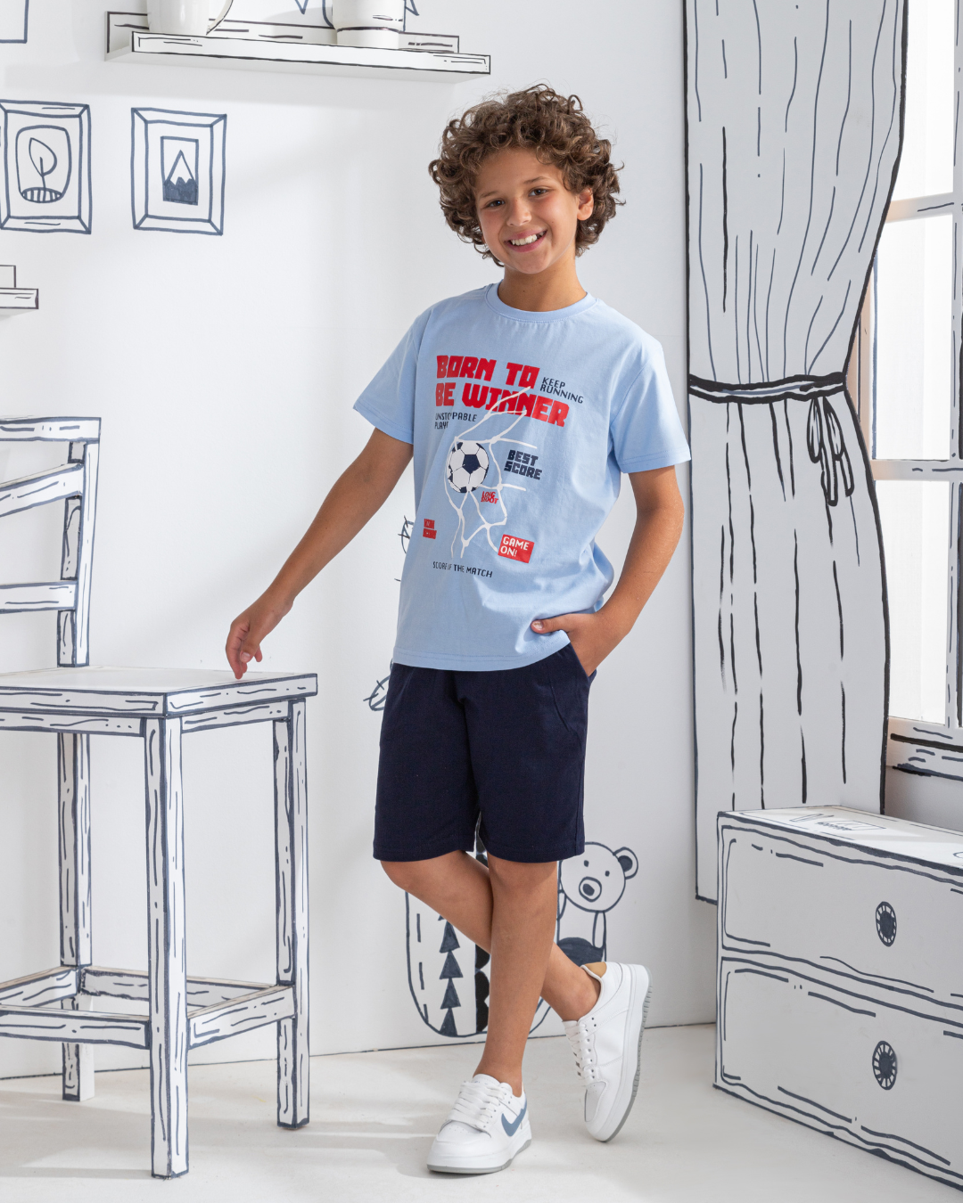 Winner بيجامه اولادي طباعة