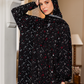Women's triangle viscose lace-up