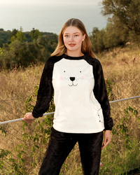 Cute Bear Women's Polar Pajamas