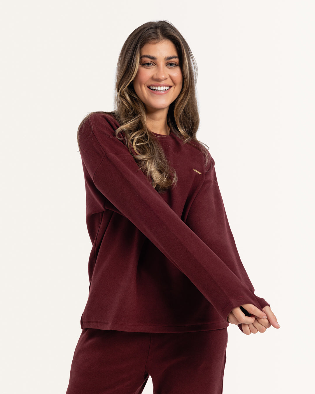 بيجاما بنطلون وتوب كُم طويل خريف