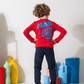 MARVY Spider man بيجامة اولادي وسط خريفي احمر