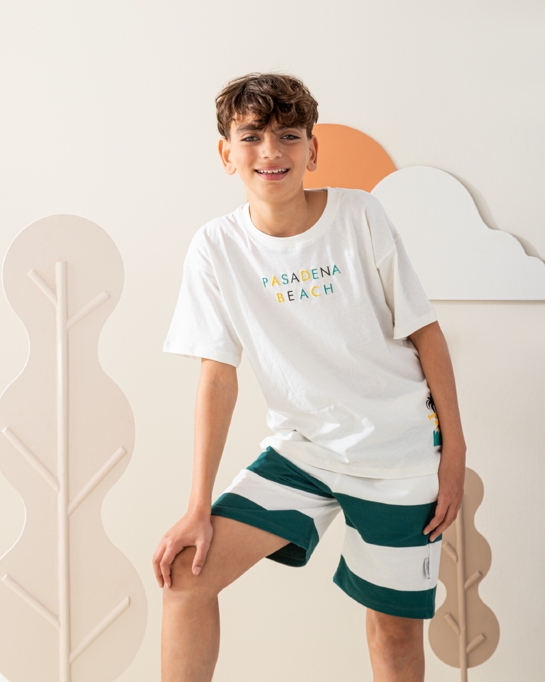 بيجاما شورت سمر ميلتون مخطط