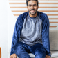 Men's pajamas, two men's shoes, Polar horse embroidery