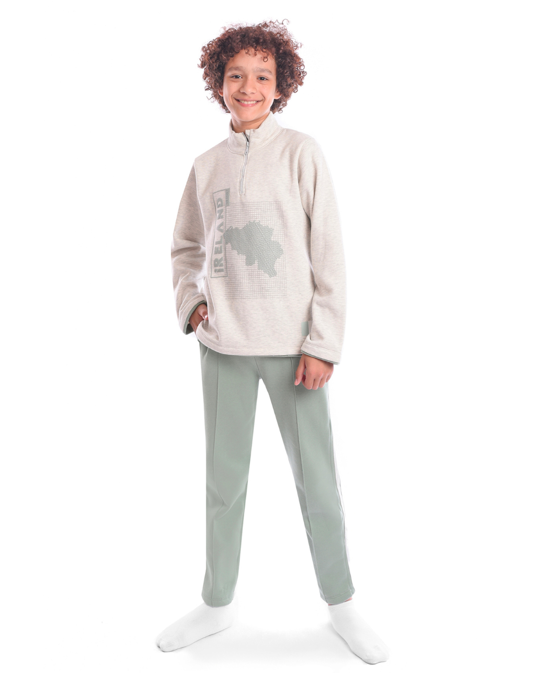Ireland Pajama boys T-shirt + printed pants