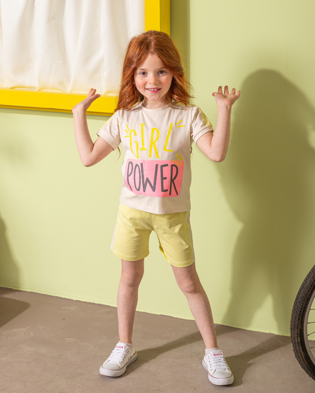 Girl Power  بيجامه بناتي